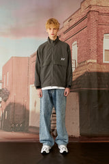 センスロゴウィンドブレーカー / 25P SENSE LOGO WIND BREAKER_CHARCOAL