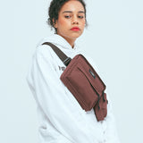 ファニーバッグ / FANNY BAG-DARK BROWN