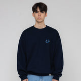 [UNISEX] SKYクラウドドローイングスマイルスウェットシャツ