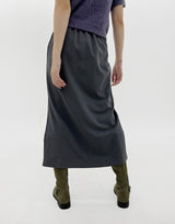 サイドスリットロングスカート / Side slit long skirt (3color)