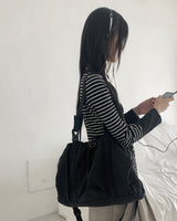 ラデンデイリーナイロンストリングクロスショルダーバッグ
