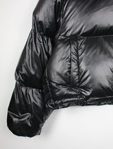 エナメルダックダウンショートジャケット/Enamel duck down short padding (3color)