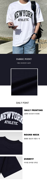 ニューヨークプリントTシャツ / [MADE]NEVERDOWHY NEWYORK PRINTING T-SHIRTS
