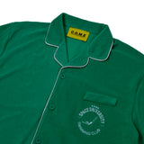 パイピングテリーショートスリーブシャツ/[UNISEX] Piped Terry Short-Sleeved Shirt (Green)