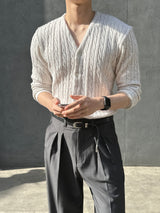 ロアサマーツータックワイドスラックス / Roa Summer Two-Tuck Wide Slacks (4 colors)