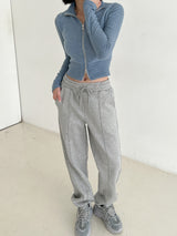 レイズドステッチジョガートレーニングパンツ/Raised Stitch Jogger Training Pants (5color)