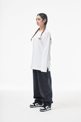 バギーデニムパンツ/MBSRCOPT102 MID90 BAGGY DENIM PANTS BLACK