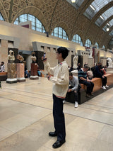 Le Procope natural denim wide pants 