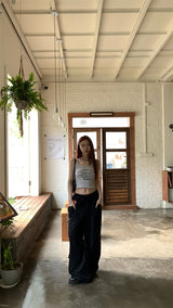 Font Unek Sleeveless Top