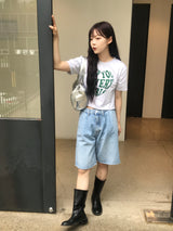 モアナデニムハーフパンツ