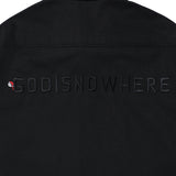 オーバーフィットコットンシャツ/OVERFIT COTTON SHIRTS-BLACK