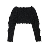 Loosefit Layered Long sleeve T-shirt [BLACK] (6618563510390)