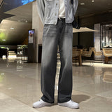 LMN flatt brush wide denim pants (3 colors)
