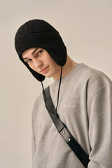 LETTERING LOGO BASIC SWEATSHIRT - GRAY
