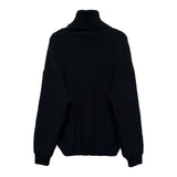 オーバーフィットハッチタートルネックニット (3 color)