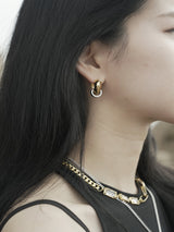 no.13 ゴールドピアス/no.13 earring gold