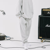 ルーズフィットスウェットパンツ/LOOSE-FIT SWEAT PANTS-MELANGE GREY