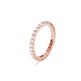 2MM プロング セッティング テニス リング / 2MM Prong Setting Tennis Ring (rosegold)