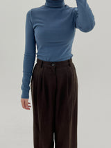 シンストライプウォームポーラーTシャツ/Thin Stripe Warm Polar T-shirt (4color)