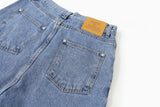 BLUE LOOSE FIT JEANS