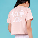 ラブVARZARクロップTシャツ