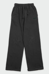 パッチスウェットパンツ/Patch sweatpants(washed charcoal)