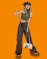 スカリーハイネックスリーブレス/skully highneck sleeveless