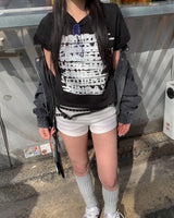 ウェンズデーtシャツ