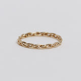 14K gold braid ring (6679700635766)