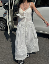 6 color lace strap-adjustable sleeveless shirt