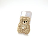 SUN CASE PATCH FLEECE DOG IVORY (6535228653686)