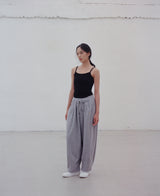 WARM-FLEECE BALLOON PANTS (Gray) / ウォームフリースバルーンパンツ