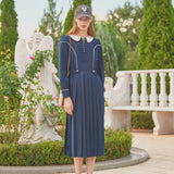 Pipping Pintuck Dress (6643557400694)