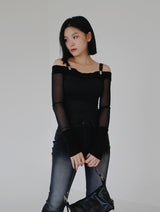 オフロングウォーマーTシャツ / off long warmer T-shirt