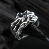 リバティーG1シルバーリング / Liberty-G1 silver ring (4595769049206)