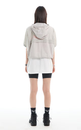  HALF ZIP-UP JUMPER_LIGHT GRAY