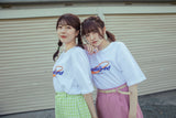 コラボレーションTシャツ（ホワイト） I Youplus × UNALLOYED