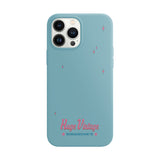 ヴィンテージロゴアイフォンケース/BLUE VINTAGE LOGO CASE