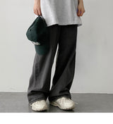 キュータピンタックデニムワイドパンツ / Cuta Pintuck Denim Wide Pants