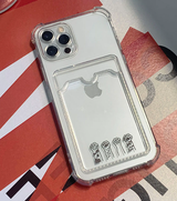 Cat Jelly Card Storage Phone Case