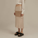 スリップミディスカート/[LSD Runway]Slip Midi Skirt