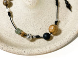 ザグレインオブウッドジェムストーンブレスレット / The grain of wood gemstone bracelet