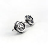 ボウトンA-S1シルバースタッズイヤリング / BoutonA-S1 silver stud earring (4593087414390)