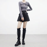 [NONCODE] (1+1) DeMer Bolero T-shirt + Sleeveless Set