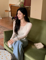 ML ソフトラップ長袖Tシャツ