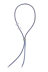 NO.481 [SILVER] CIRCLE CODE LOCK NECKLACE