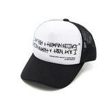BASIC LOGO MESH CAP - BLACK (6674884591734)