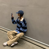 [Bellide made] Stripe Long Sleeve T-shirt