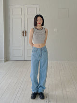 ハンドメイドシワデニムパンツ / Handmade Shiwa Denim Pants