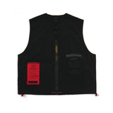 カモ柄ベスト / 21SS TECH VEST CAMOUFLAGE / BLACK